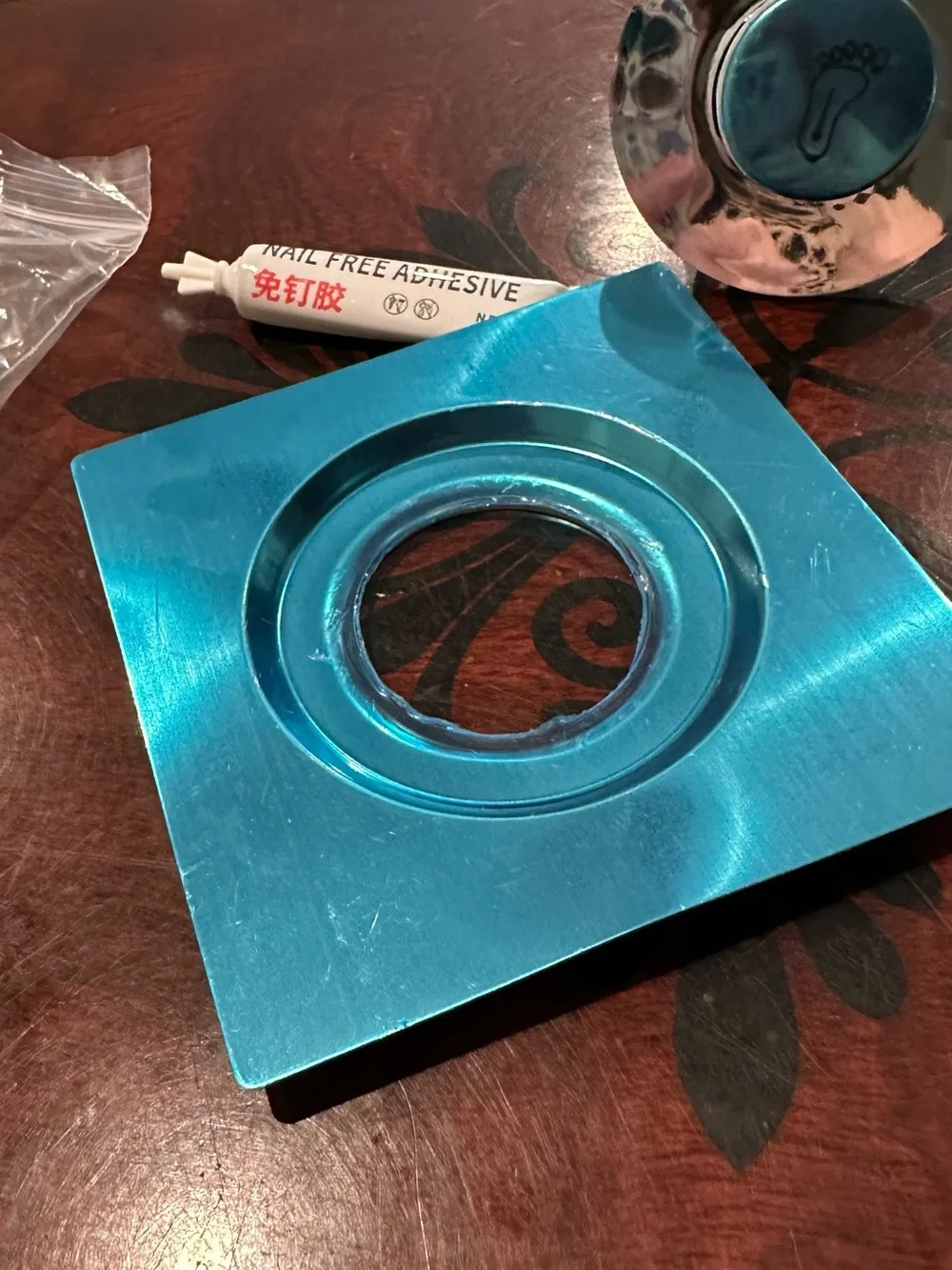 Stainless steel smooth edge, bathroom shower 🚿 , drain cover high-quality NWOT!